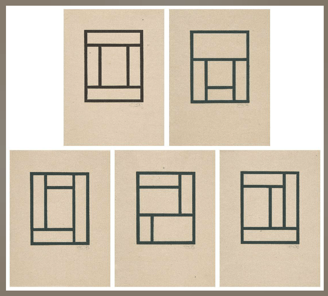 Ian Tyson - Utamaro Variations Woodcut Print Barnbury 