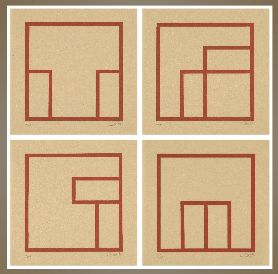 Ian Tyson - Zen Woodcut Print Barnbury 