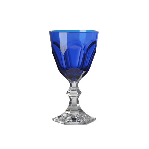 Mario Luca Giusti Dolce Vita Wine Glass - Blue Synthetic Crystal Glass Mario Luca Giusti 
