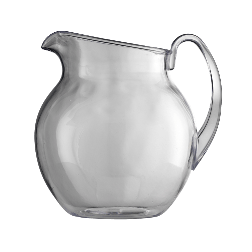 Mario Luca Giusti Clear Palla Pitcher Synthetic Crystal Glass Mario Luca Giusti 