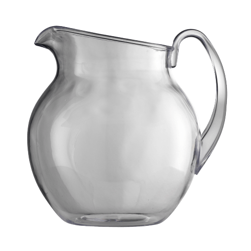 Mario Luca Giusti Clear Pallina Pitcher Synthetic Crystal Glass Mario Luca Giusti 