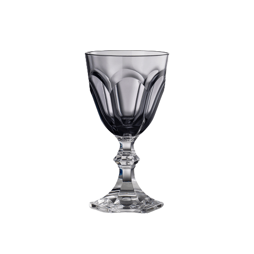 Mario Luca Giusti Dolce Vita Water Glass - Grey Synthetic Crystal Glass Mario Luca Giusti 