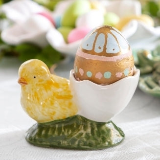 Ceramic Egg Cup with Chick - Barnbury