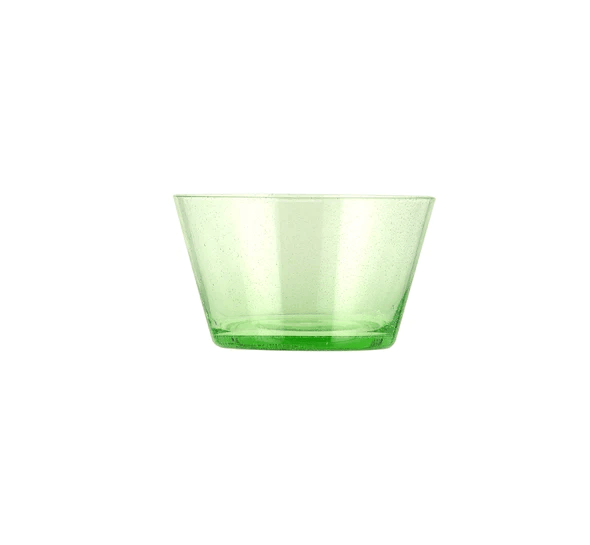 Malachite Green Handmade Glass Bowl - Barnbury