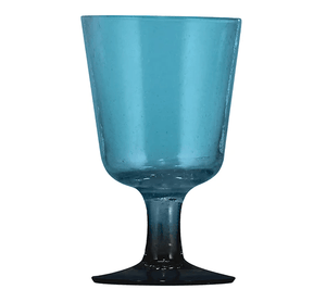 Mineral Blue Handmade Wine Glass - Barnbury