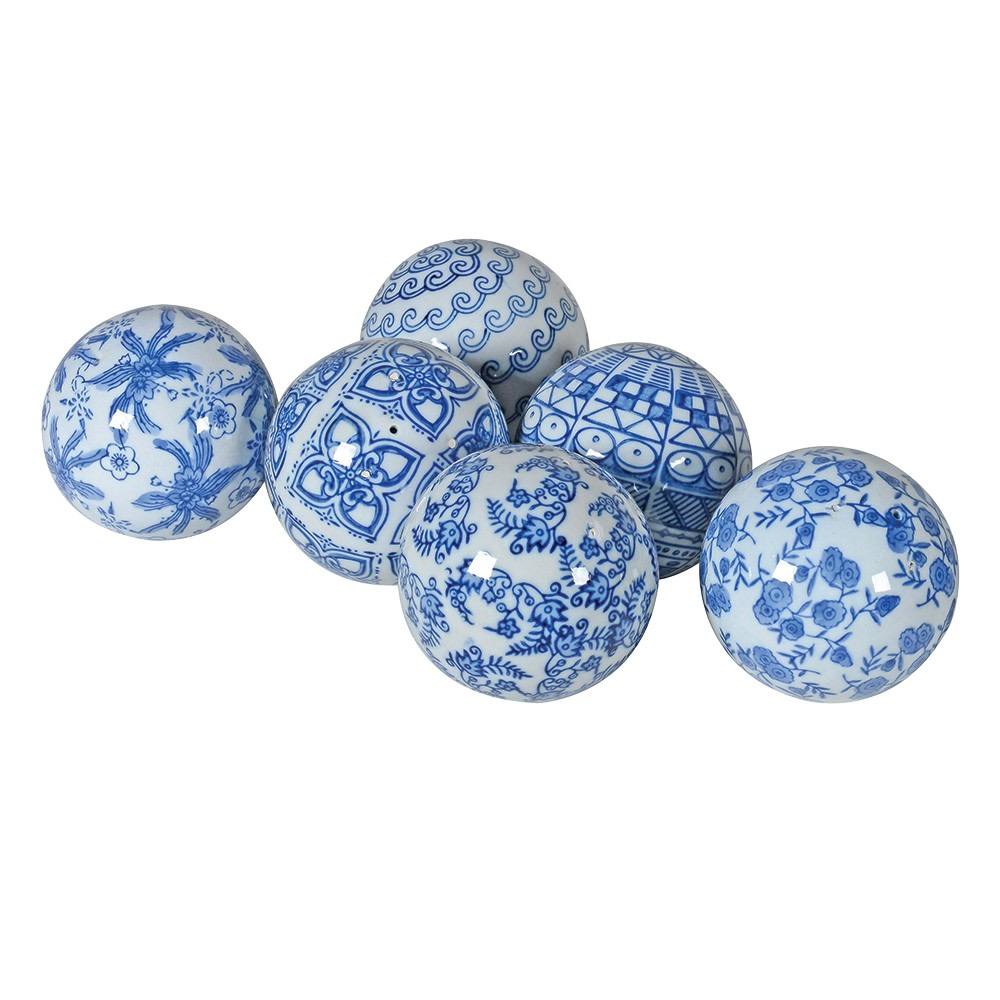 Decorative Chinoiserie Porcelain Balls - Barnbury