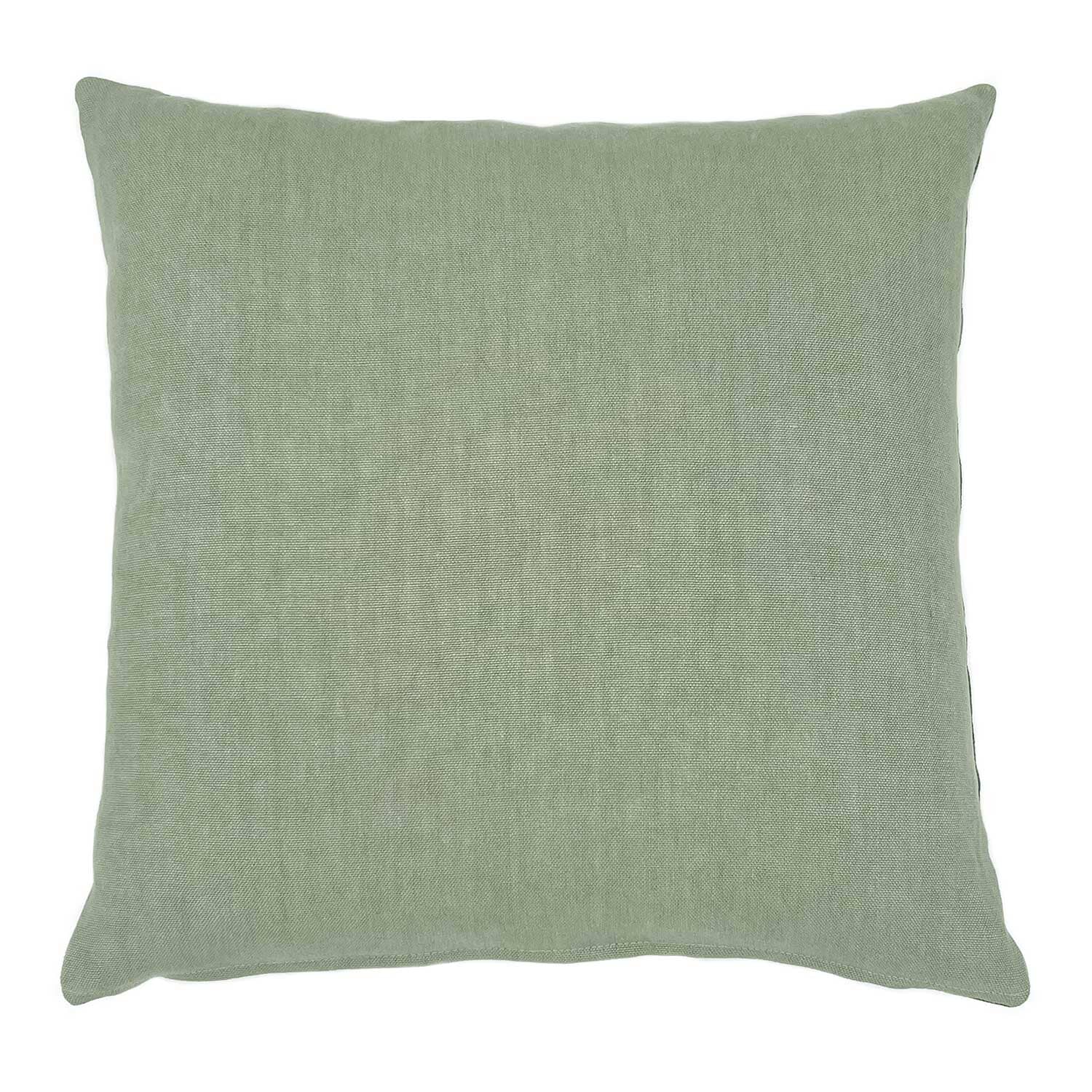 Pea/Sage linen cushion Cushion Barnbury 