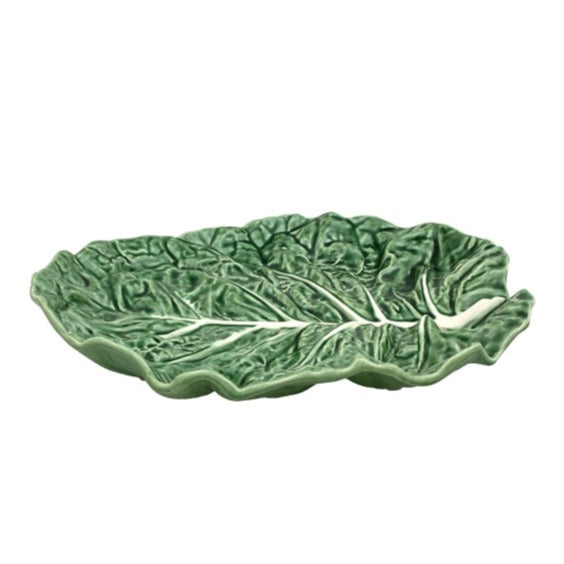 Cabbage Leaf Oval Platter - Barnbury