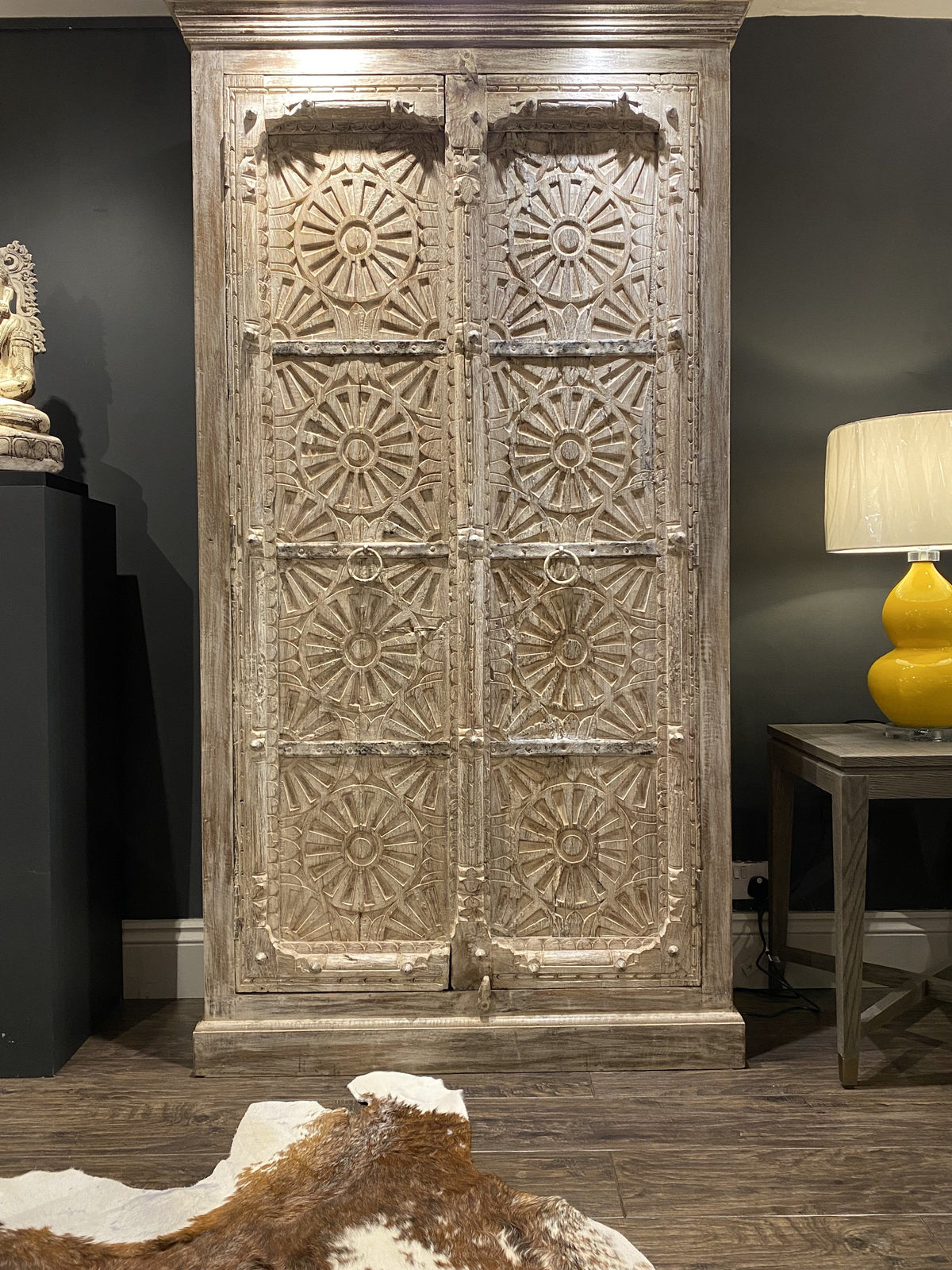 Indian Almirah Cupboard Vintage & Antique Barnbury 