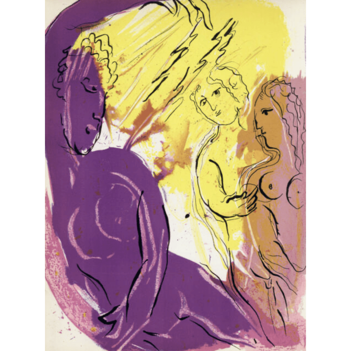 Marc Chagall - Angel of Paradise - BARNBURY