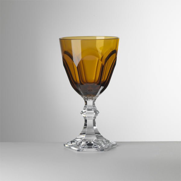 Mario Luca Giusti Dolce Vita Water Glass - Amber - BARNBURY
