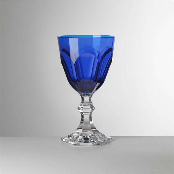 Mario Luca Giusti Dolce Vita Water Glass - Blue - BARNBURY