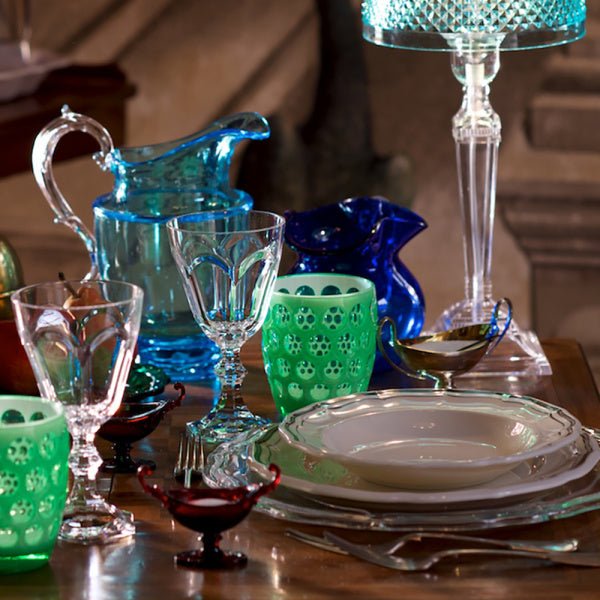 Mario Luca Giusti Dolce Vita Water Glass - Clear - BARNBURY