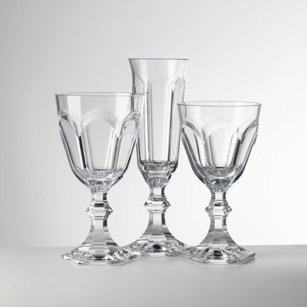 Mario Luca Giusti Dolce Vita Water Glass - Clear Synthetic Crystal Glass Mario Luca Giusti 