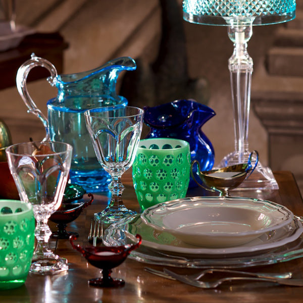 Mario Luca Giusti Dolce Vita Water Glass - Clear Synthetic Crystal Glass Mario Luca Giusti 