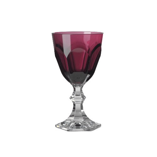 Mario Luca Giusti Dolce Vita Water Glass - Ruby Synthetic Crystal Glass Mario Luca Giusti 