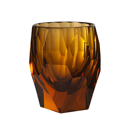 Mario Luca Giusti Super Milly Tumbler - Amber Synthetic Crystal Glass Mario Luca Giusti 