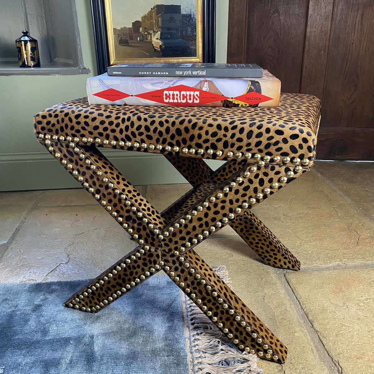 Masai Footstool Footstool Barnbury 