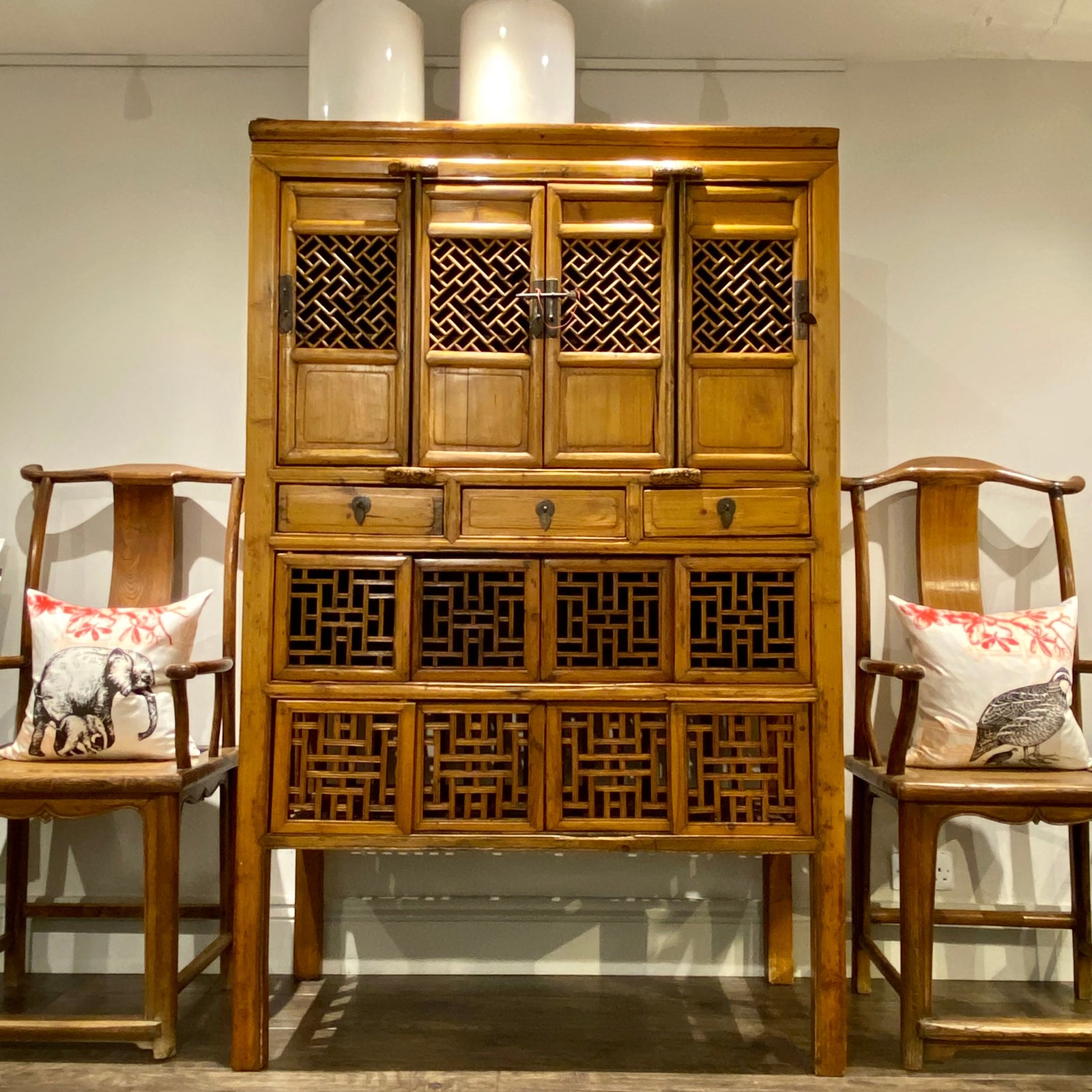 Mid 19th Century Chinese Cabinet Vintage & Antique Barnbury 