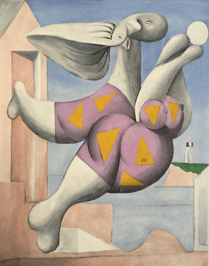Pablo Picasso Bagnante che gioca al pallone - BARNBURY