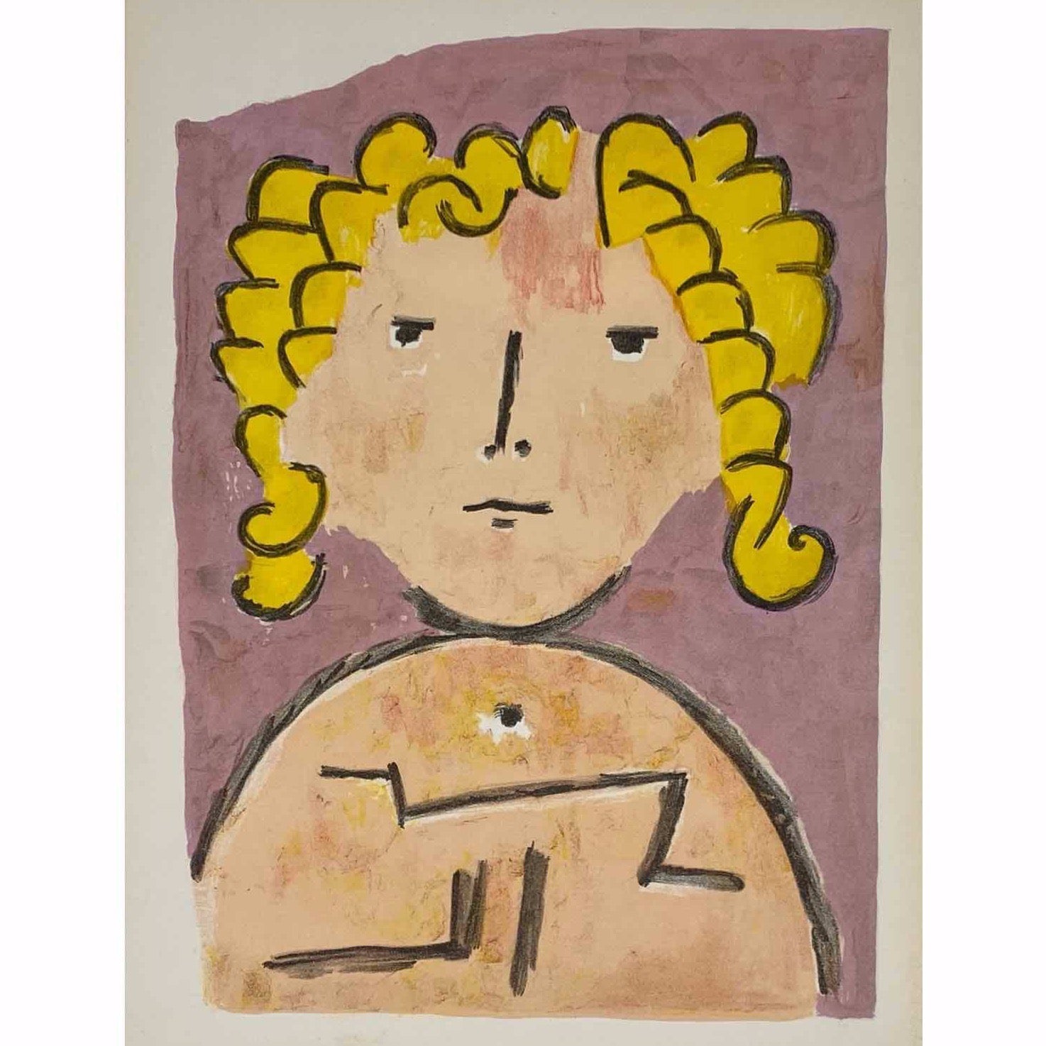 Paul Klee - Tête d'Enfant - BARNBURY