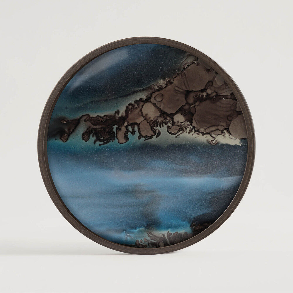 Round Organic Valet Tray Valet Tray Ethnicraft 