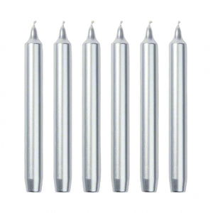 6 Trudon Silver Madeleine Candles - Barnbury