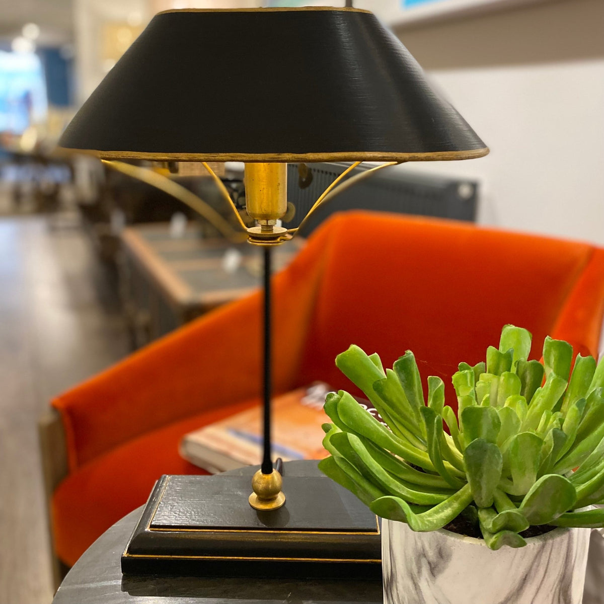 Sophie Table Lamp - Black - BARNBURY