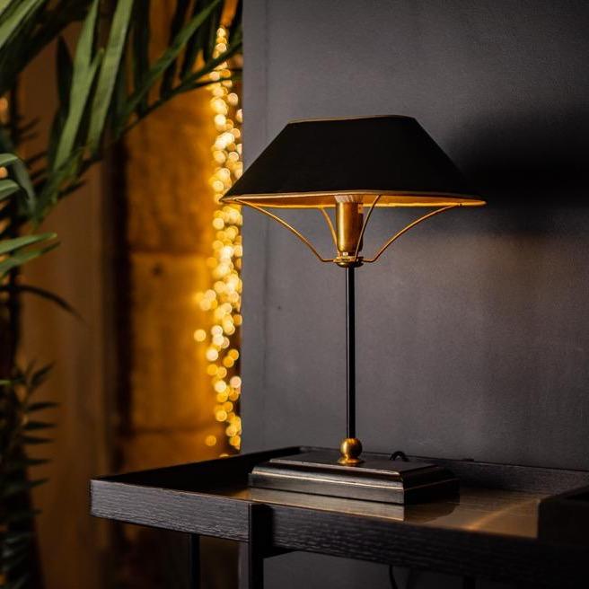 Sophie Table Lamp - Black - BARNBURY