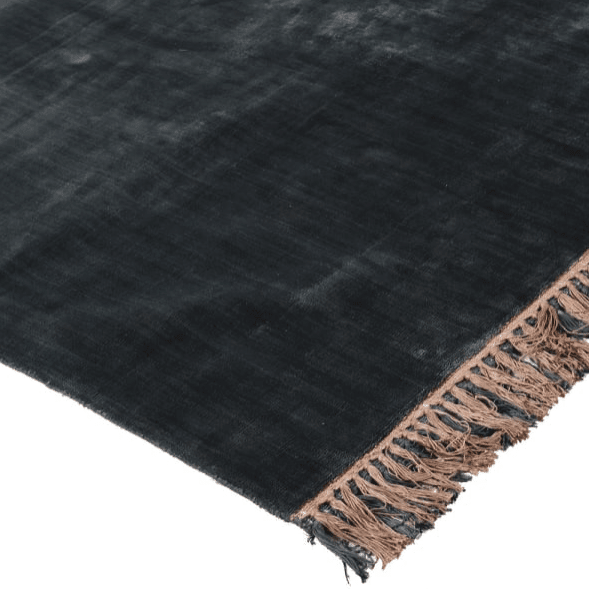 Whistler Handloom Petrol Blue Rug - BARNBURY